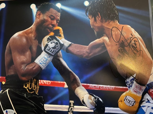 Large Manny Pacquiao Signed Photo
