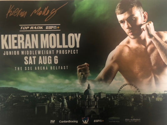 Kieran Molloy Signed 16x12 Photo