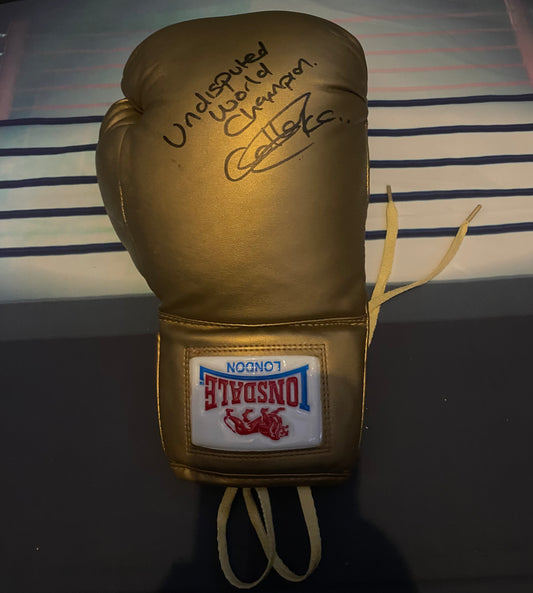Chantelle Cameron signed boxing glove