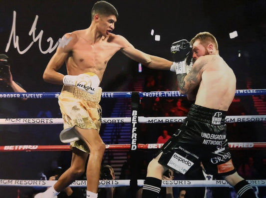 Sebastian Fundora Signed 10x8 Photo WBC & WBO Super Welterweight World Champion
