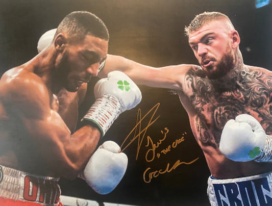 Lewis Crocker Signed 16x12 inch photo