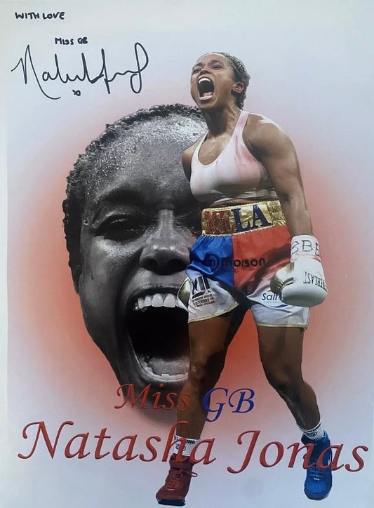 Natasha Jonas Signed 16x12 Photo
