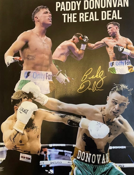 Paddy Donovan signed 16x12 photo
