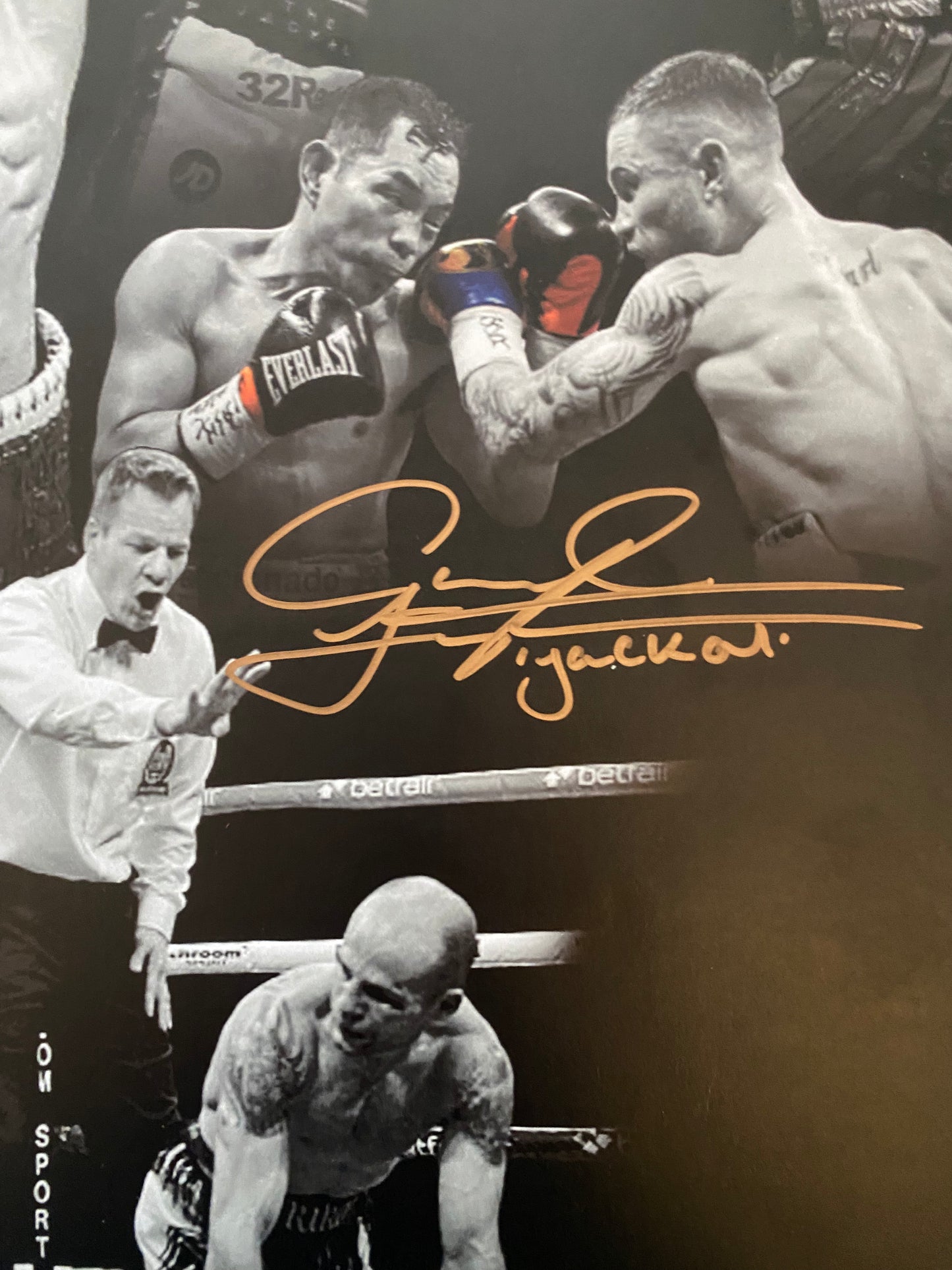 Carl Frampton former (IBF & two weight WBA world champion) signed A2 poster