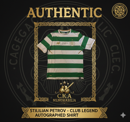 Stiliyan Petrov Signed Celtic Shirt