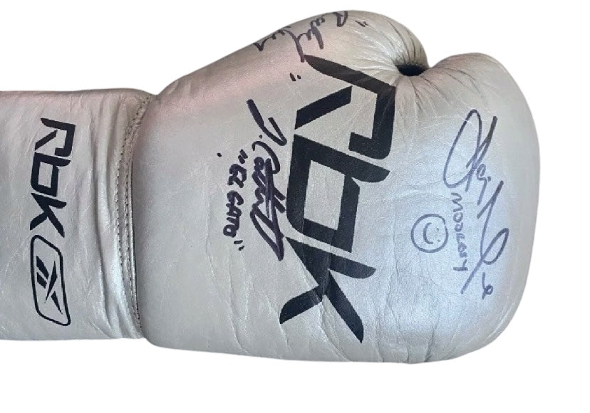 Jamie Moore Rocky Fielding Jack Catterall Signed Reebok Boxing Glove