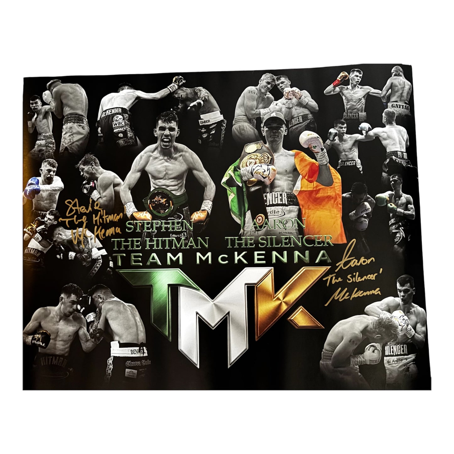 Aaron & Stephen McKenna Dual-Signed Exclusive 20x16" Poster