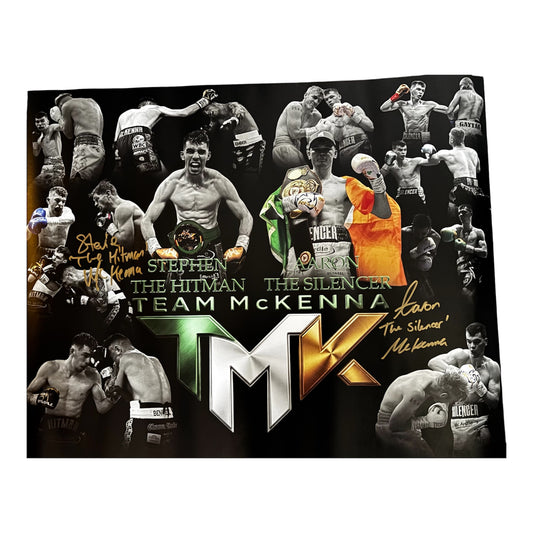 Aaron & Stephen McKenna Dual-Signed Exclusive 20x16" Poster