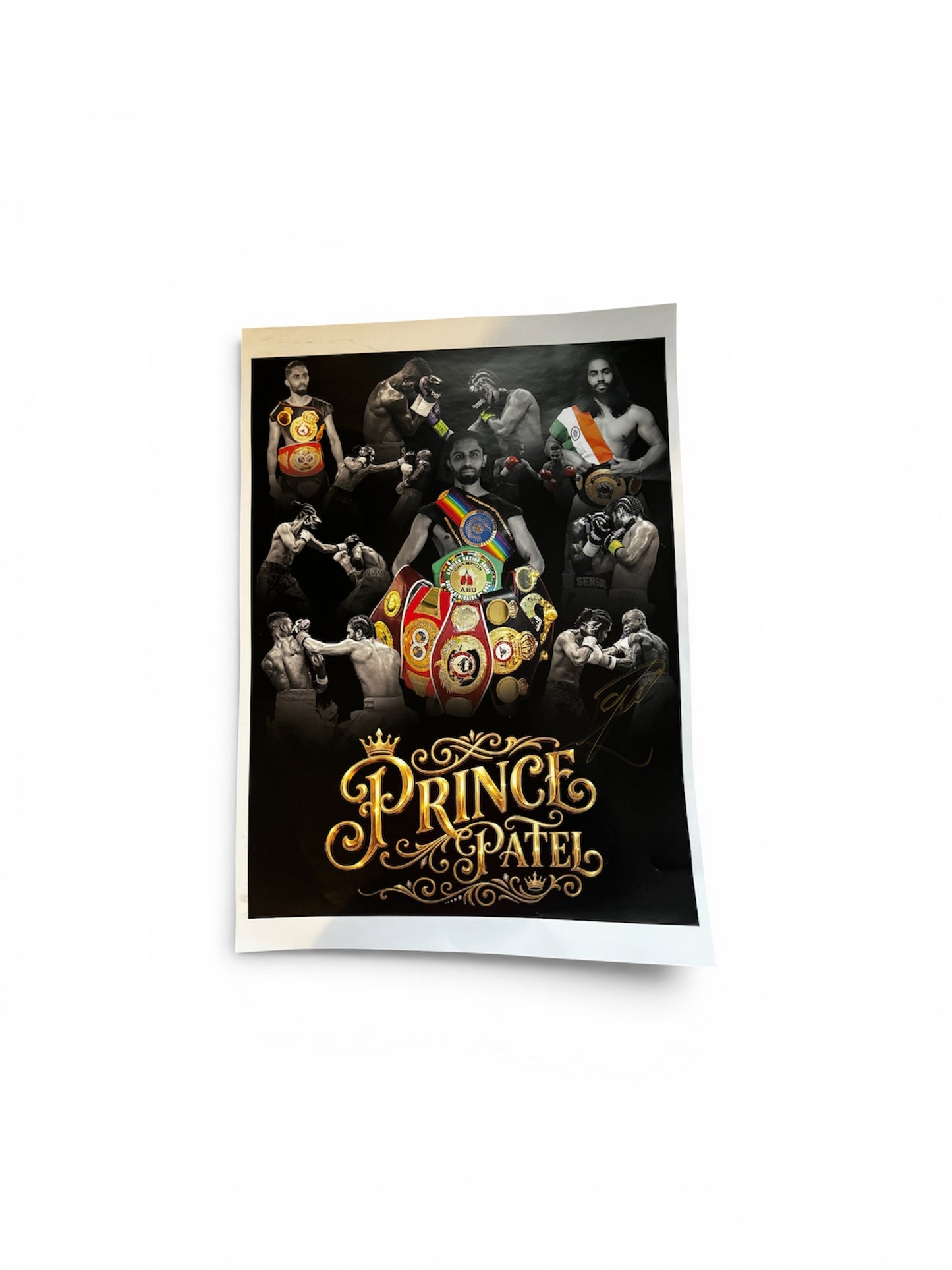 Prince Patel signed 16x12 poster