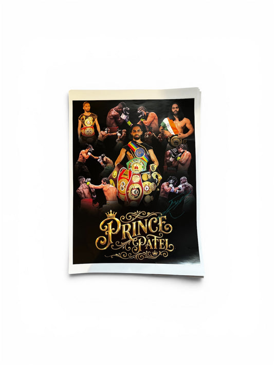 Prince Patel signed 16x12 poster
