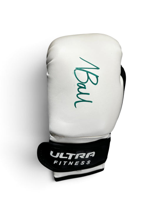 Nick Ball signed boxing glove