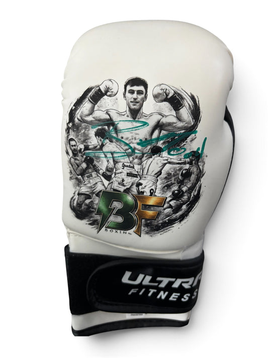 Hand-Signed Bobbi Flood Custom 6oz Boxing Glove