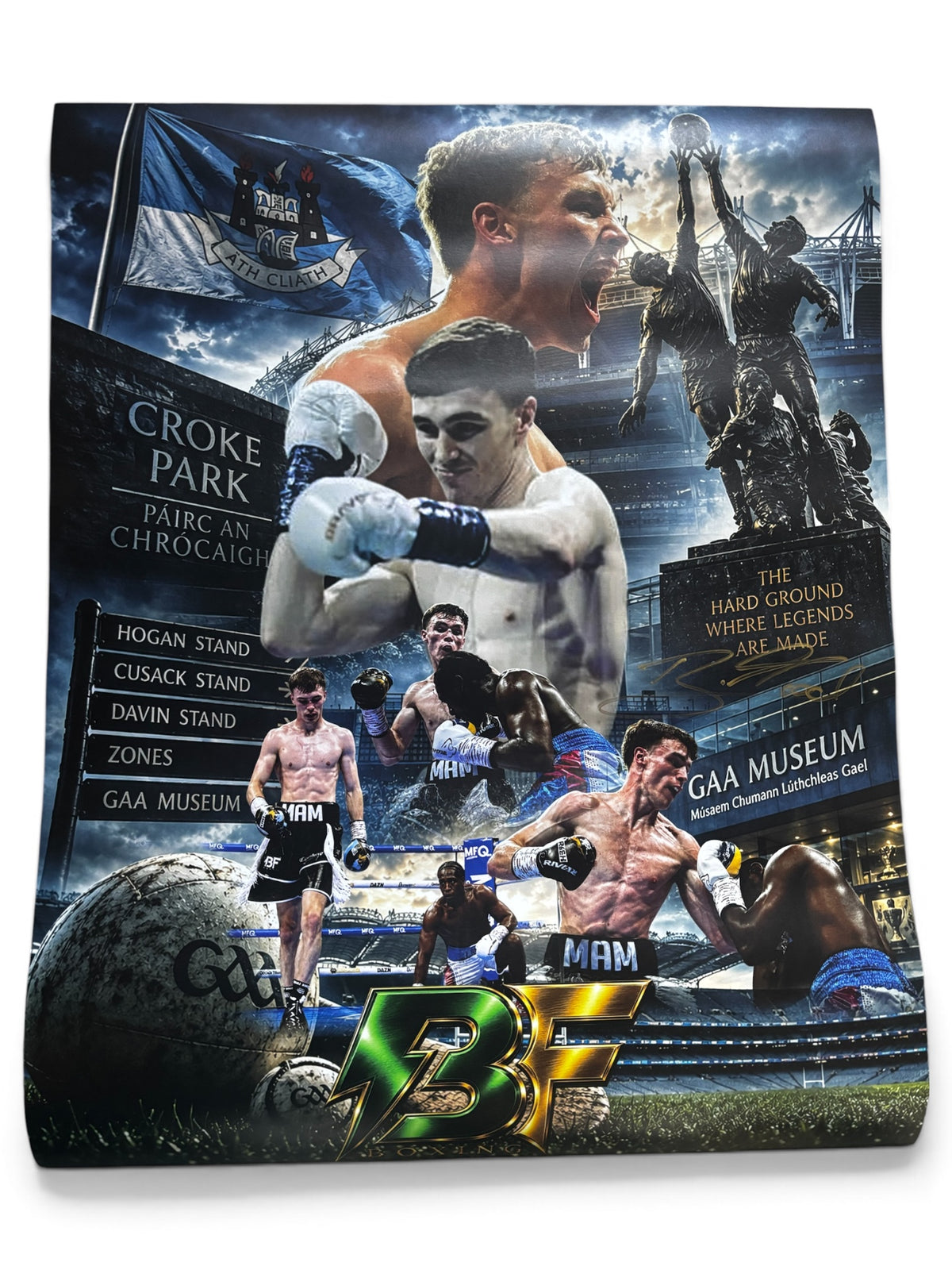 BOBBI FLOOD – HAND-SIGNED CROKE PARK 20×16 POSTER