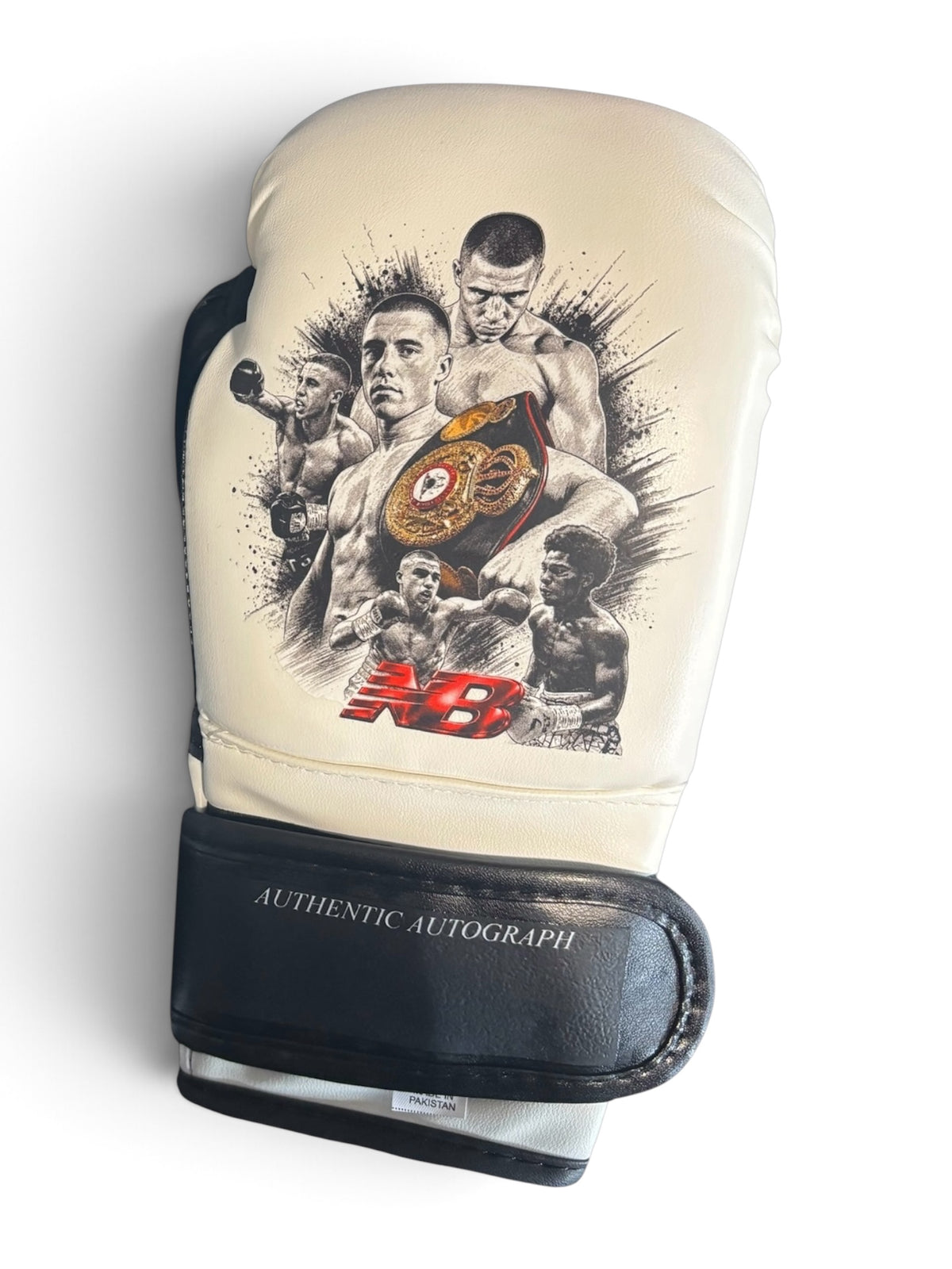 “Nick Ball Custom 6oz Display / Autograph Boxing Glove