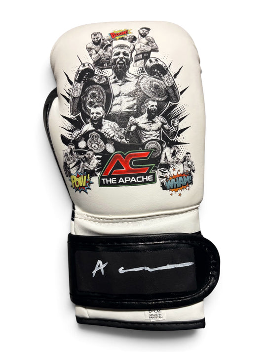 Anthony “The Apache” Cacace – Signed Custom Display Boxing Glove
