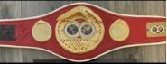Darren Barker (former IBF world champion) signed mini IBF world title belt