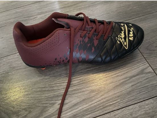 Dimitar Berbatov Signed Football Boot (Manchester United)