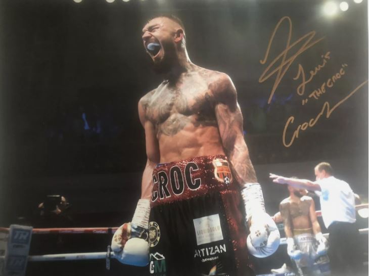 Lewis Crocker signed 16x12 photo