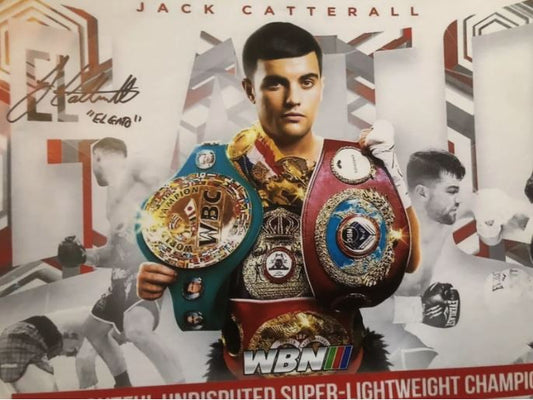 Jack Catterall signed 16x12 photo