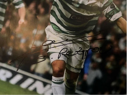 Stiliyan Petrov Signed 16x12 Celtic Photo