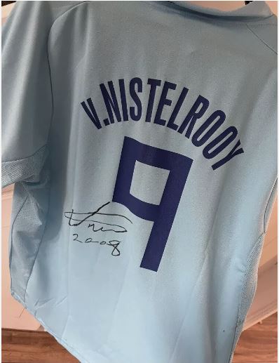 Rudd Van Nistelrooy signed Holland football shirt