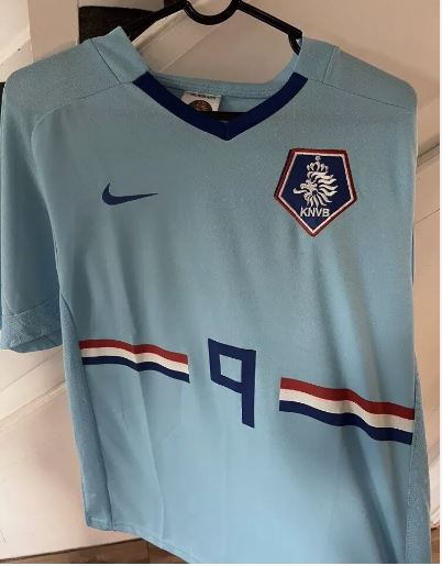 Rudd Van Nistelrooy signed Holland football shirt