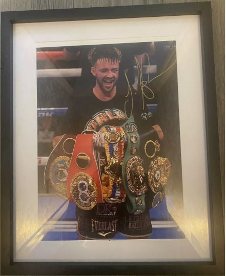 Josh Taylor (former undisputed world champion) signed & framed 16x12 Photo