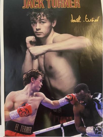 Jack Turner signed 16x12 photo